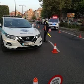 Un control de la Policía Local de Ciudad Real Un control de la Policía Local de Ciudad Real
