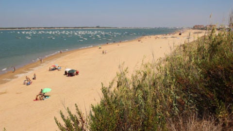 Desembocadura del Río Guadalquivir en Sanlúcar Desembocadura del Río Guadalquivir en Sanlúcar