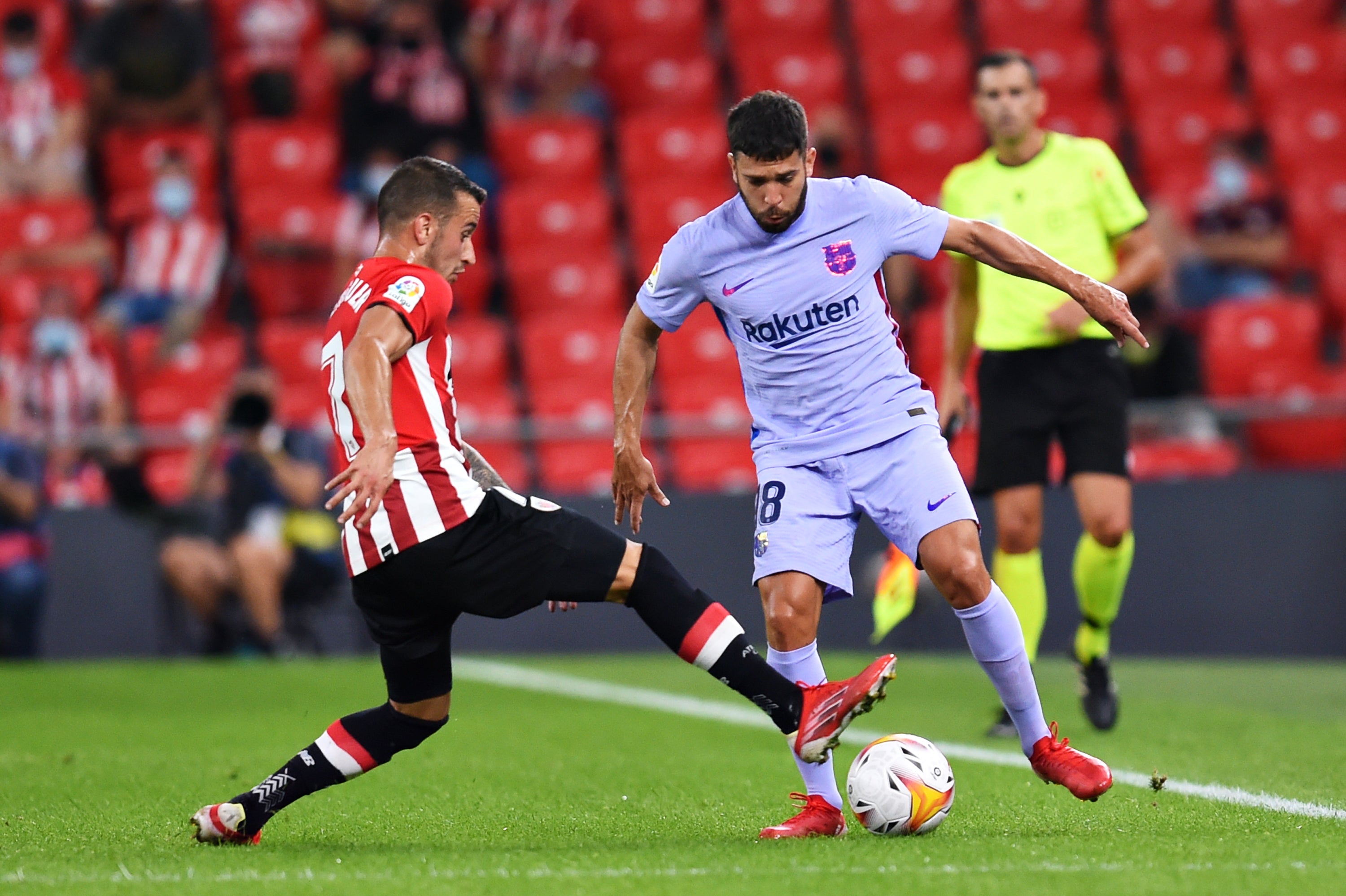 Jordi Alba llega a un acuerdo con el Barcelona para bajarse el sueldo Jordi Alba llega a un acuerdo con el Barcelona para bajarse el sueldo