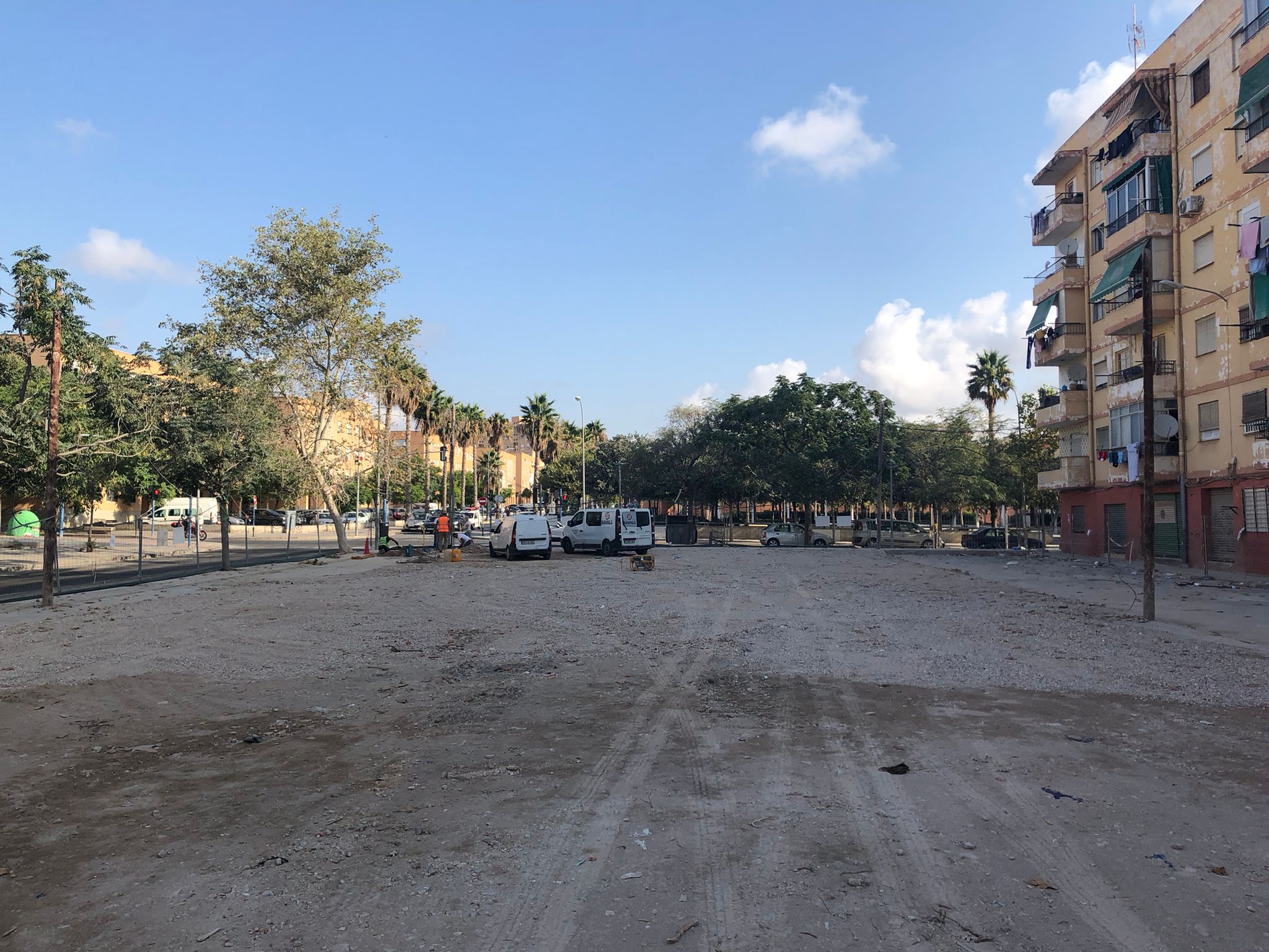 Urbanismo concluye los trabajos de demolición del edificio en ruinas de Nou Alcolecha Urbanismo concluye los trabajos de demolición del edificio en ruinas de Nou Alcolecha