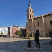 Imagen de la Plaza de España de Valdepeñas Imagen de la Plaza de España de Valdepeñas