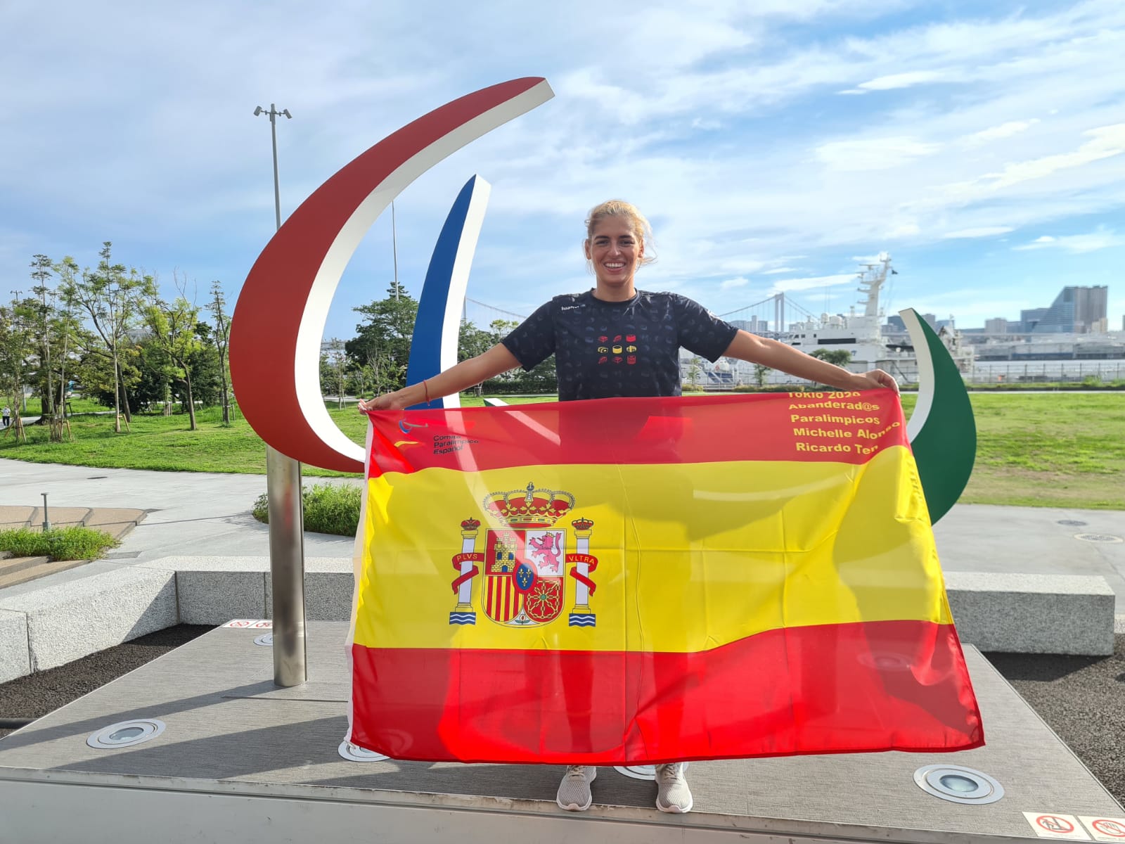 Así es Michelle Alonso, la abanderada de España en los Juegos Paralímpicos Así es Michelle Alonso, la abanderada de España en los Juegos Paralímpicos