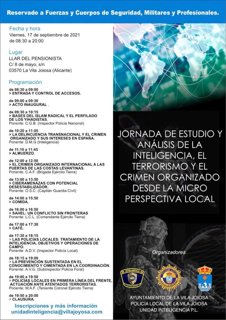 La Vila prepara una jornada de prevención de criminalidad globalizada bajo la perspectiva local La Vila prepara una jornada de prevención de criminalidad globalizada bajo la perspectiva local