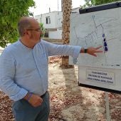 El plan director de recogida de pluviales de Benejúzar contempla un jardín con cuatro estanques de agua        