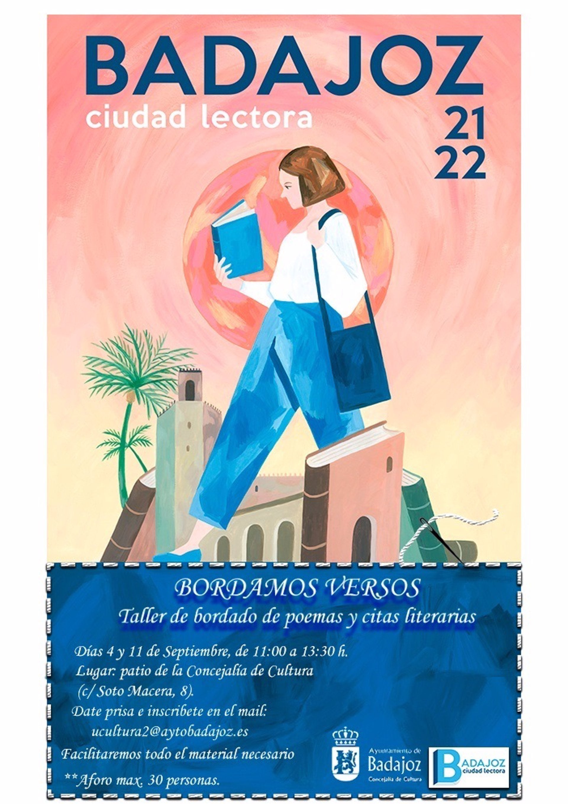 Nuevas actividades en el marco del programa "Badajoz Ciudad Lectora" Nuevas actividades en el marco del programa "Badajoz Ciudad Lectora"