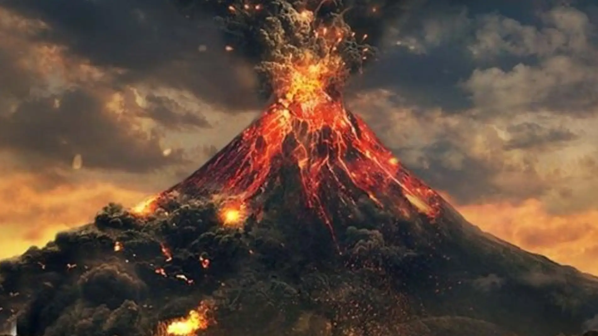 Año 79 el volcán Vesubio entra en erupción, arrasando las ciudades romanas de Pompeya, Herculano y Estabia      