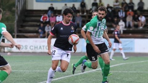 Pablo Coutado, jugador del Caudal Deportivo de Mieres