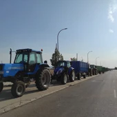Tractorada de protesta en Valdepeñas contra los precios fijados para la uva Tractorada de protesta en Valdepeñas contra los precios fijados para la uva