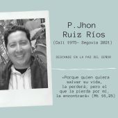 P. Jhon Ruiz Ríos, párroco segoviano