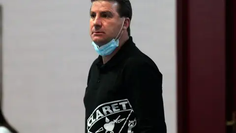 Cristian Álvarez, técnico del Baloncesto Caret Baloncesto Claret, Segovia