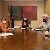 Reunión de la consejera Melania Álvarez con representantes de CERMI-Asturias