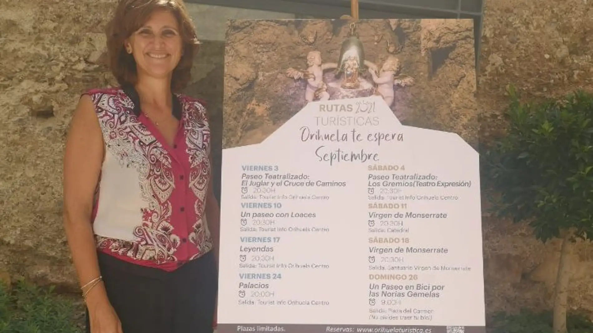 La Virgen de Monserrate protagonista de las rutas turísticas de Orihuela en septiembre 