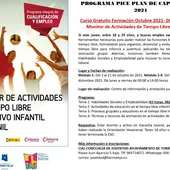 Plazo de inscripción para el curso de monitor de actividades tiempo libre educativo infantil y juvenil Plazo de inscripción para el curso de monitor de actividades tiempo libre educativo infantil y juvenil