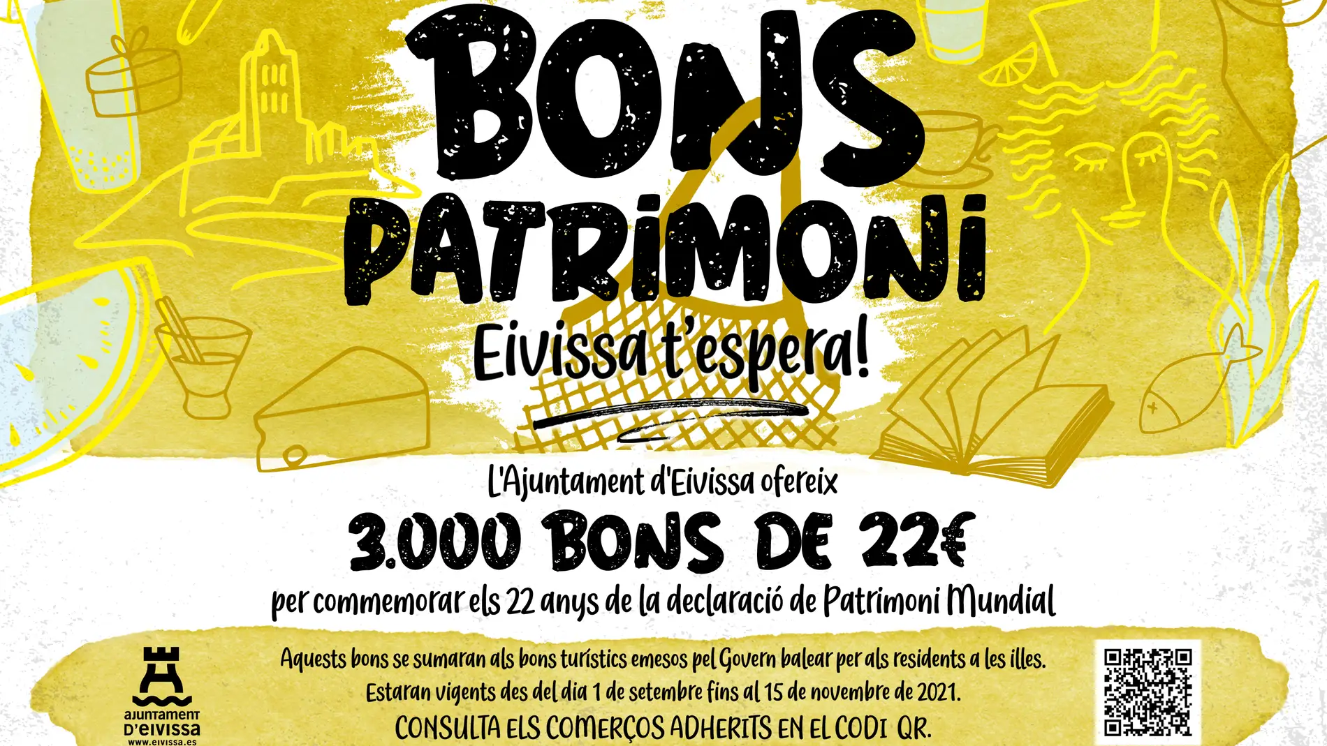 Visitar Eivissa tiene premio para los residentes en Baleares