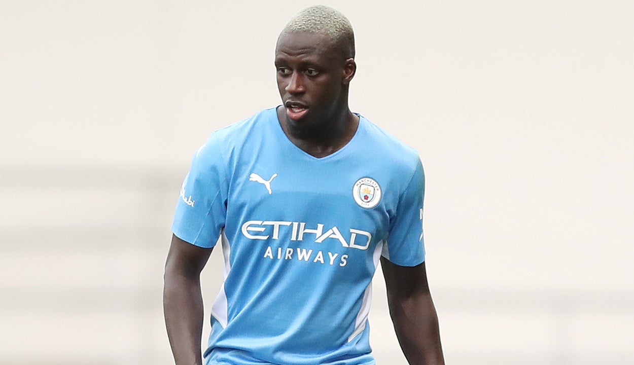 Mendy, acusado de cuatro cargos de violación y uno de agresión sexual Mendy, acusado de cuatro cargos de violación y uno de agresión sexual