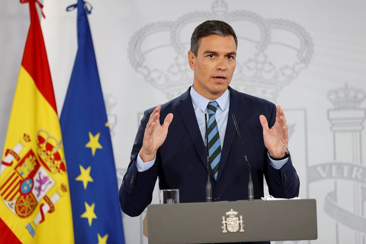 Sánchez presenta un nuevo bono dirigido a pymes y autónomos para la transformación digital Sánchez presenta un nuevo bono dirigido a pymes y autónomos para la transformación digital