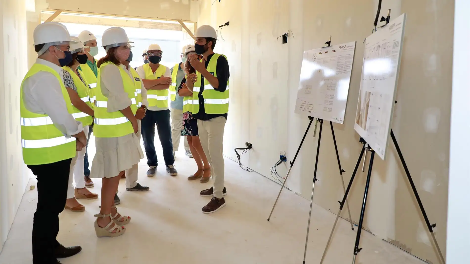 El Govern construirá nuevas VPO en Calvià con un operador privado y terminará a final de año las 48 actualmente en obras