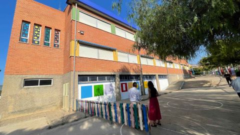 Obras en colegios de Benidorm