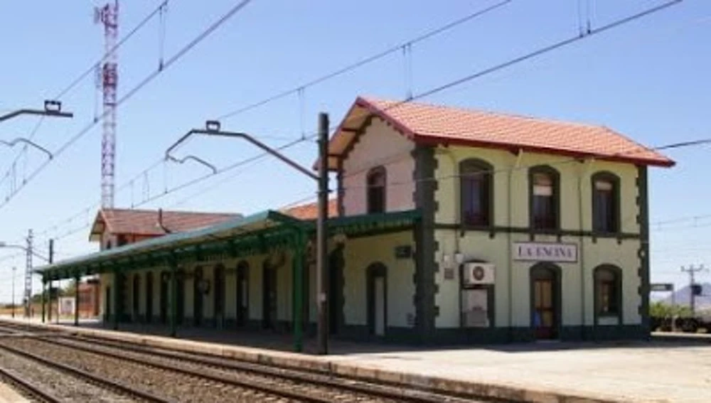 Estación ferroviaria de La Encina de Villena. 