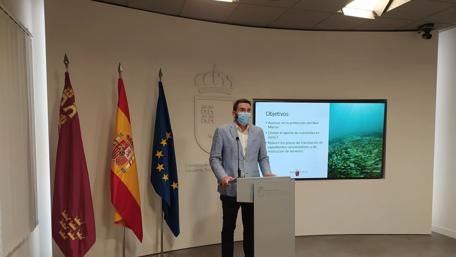 El uso de fertilizantes nitrogenados en la zona de influencia del Mar Menor contempla sanciones de hasta 50.000 euros 