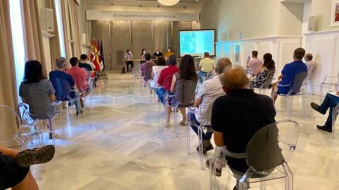 Reuni&oacute;n residentes Plaza de Espa&ntilde;a