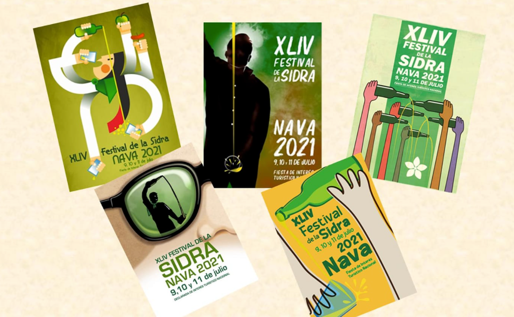 Últimos días para visitar la muestra de carteles presentados al concurso del Festival de la Sidra en Nava Últimos días para visitar la muestra de carteles presentados al concurso del Festival de la Sidra en Nava