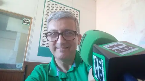 César Rivera en Onda Cero. César Rivera en Onda Cero.