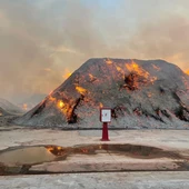El incendio de material de biomasa ya está controlado El incendio de material de biomasa ya está controlado
