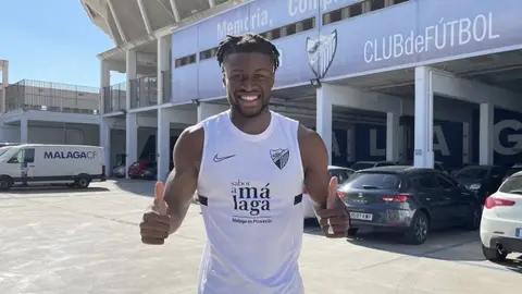 Sekou Gassama, Málaga CF Sekou Gassama, Málaga CF