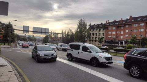 Entrada Oviedo, Santullano, Santuyano, Plaza Cruz Roja
