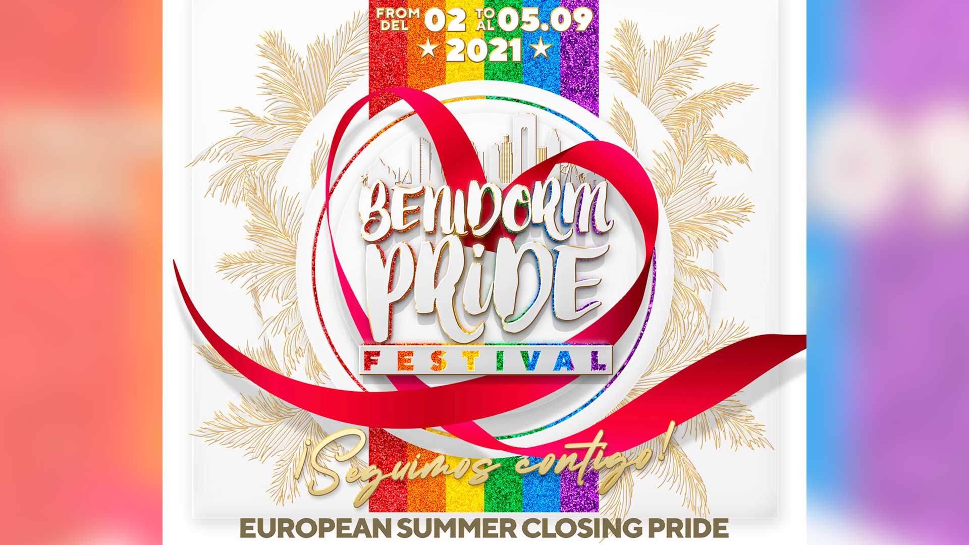 El Benidorm Pride Festival 2021 ofrecerá espectáculos visuales seguros desde el 2 al 5 de septiembre El Benidorm Pride Festival 2021 ofrecerá espectáculos visuales seguros desde el 2 al 5 de septiembre