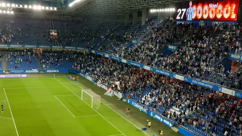 Gol de Noel ante el Celta B Deportivo 5-Celta B 0