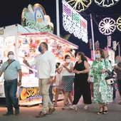 Alumbrado de la feria de Mérida Alumbrado de la feria de Mérida