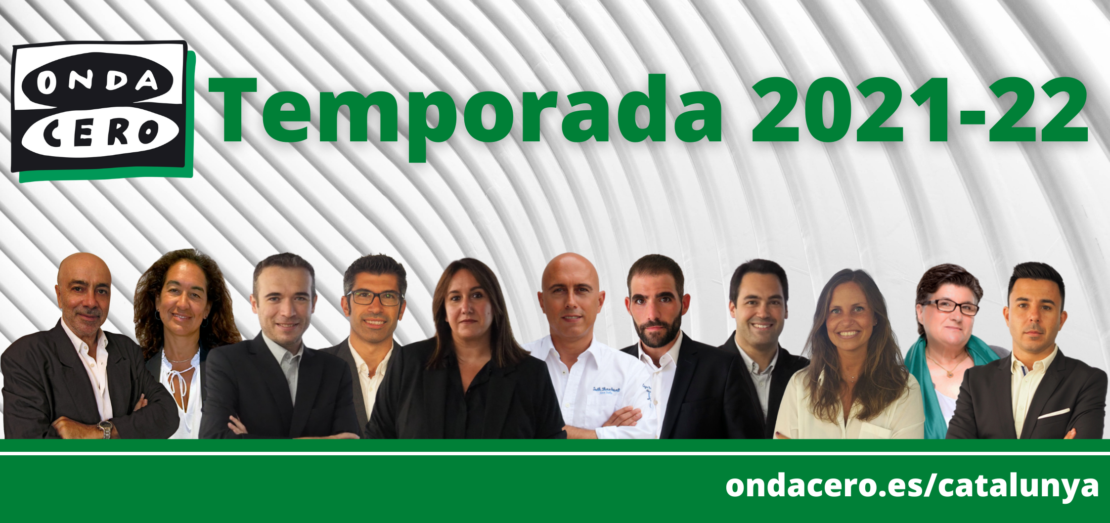 Onda Cero Catalunya estrena nova temporada amb més proximitat, més esports i més actualitat Onda Cero Catalunya estrena nova temporada amb més proximitat, més esports i més actualitat