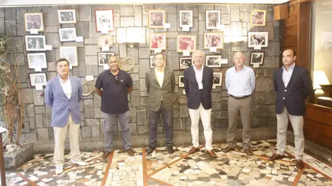 Homenaje a Manolo Galé en la Ontier Cup de tenis Homenaje a Manolo Galé en la Ontier Cup de tenis