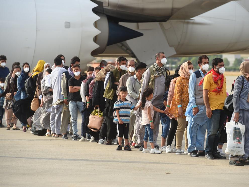 Ciudad Real acoge a 34 afganos que han llegado "sin equipaje y sin ropa" Ciudad Real acoge a 34 afganos que han llegado "sin equipaje y sin ropa"