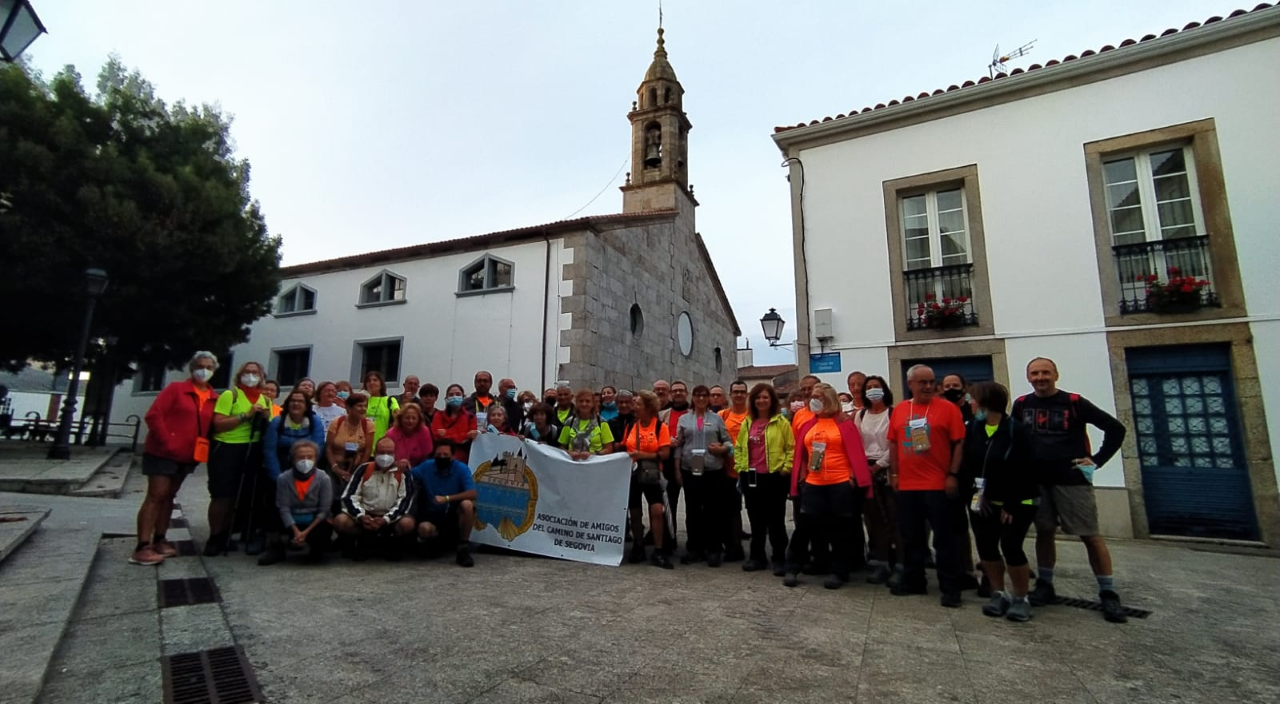 Segovianos en el Camino de Santiago francés Segovianos en el Camino de Santiago francés