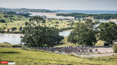 La Vuelta 2021 en Cantabria Visita de La Vuelta ciclista a Cantabria en 2021