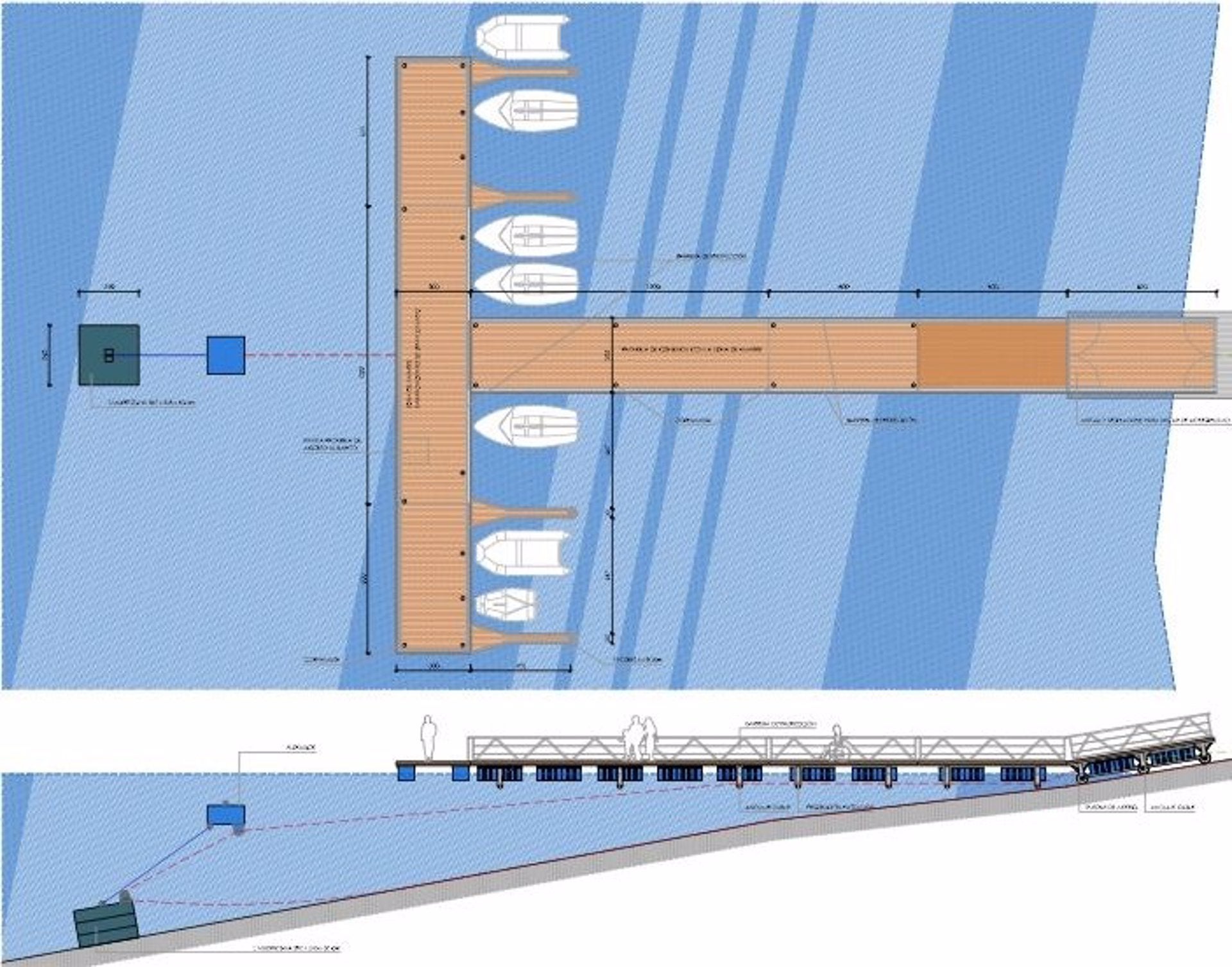 El nuevo embarcadero en El Anillo posibilitará el funcionamiento de un barco turístico aguas arriba del Gabriel y Galán El nuevo embarcadero en El Anillo posibilitará el funcionamiento de un barco turístico aguas arriba del Gabriel y Galán