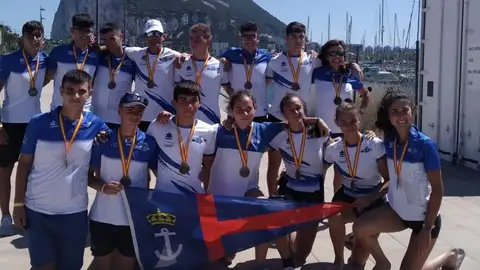Hablamos con el entrenador Gonzalo Jordano y los campeones Miranda Torres, Miguel Ortuño y Antonio Martínez club nautico
