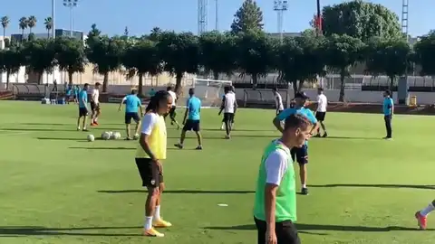 Entrenamiento del Valencia CF Entrenamiento del Valencia CF