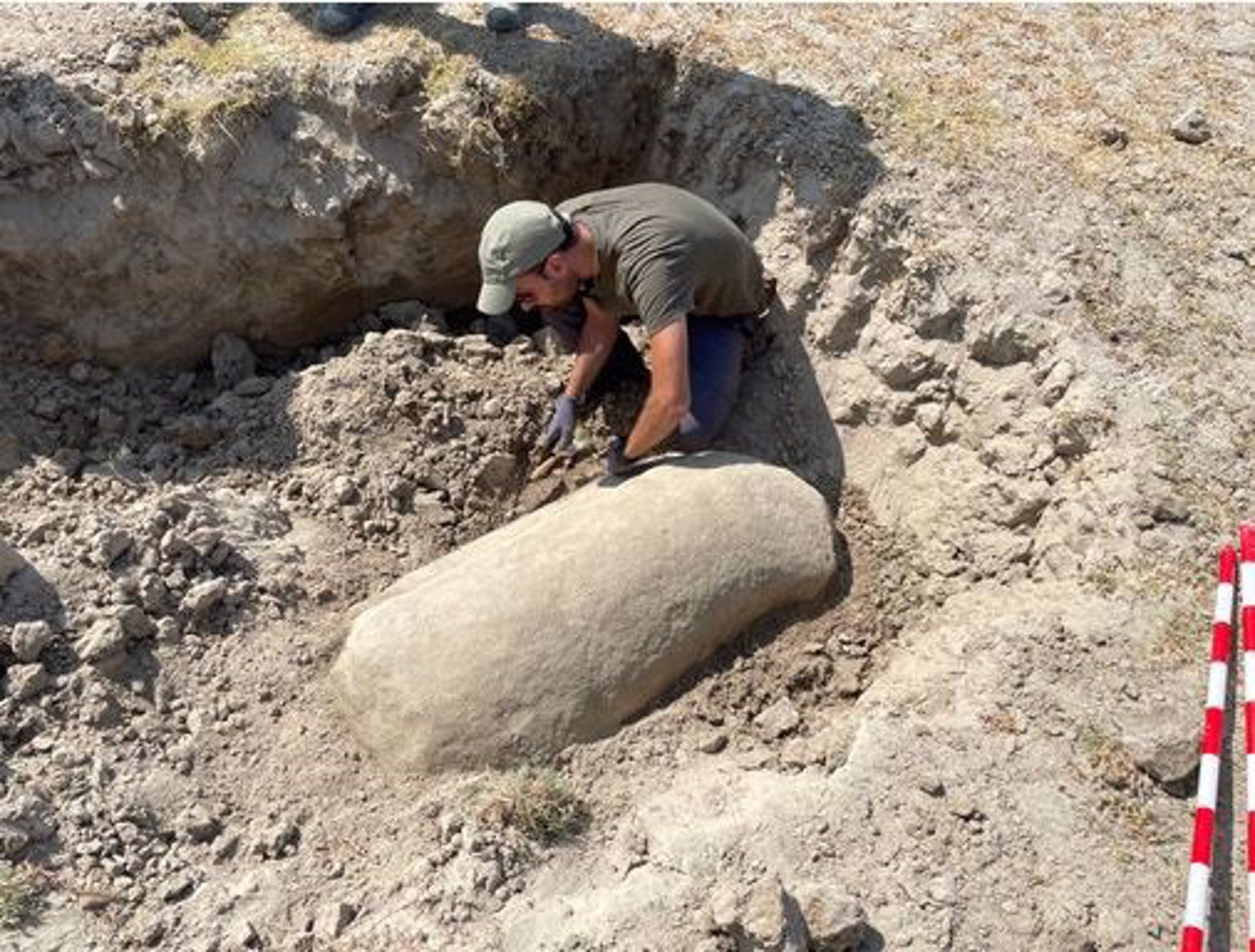 Recuperada del embalse de Valdecañas una de las pocas esculturas de verraco geminadas de la Península Ibérica Recuperada del embalse de Valdecañas una de las pocas esculturas de verraco geminadas de la Península Ibérica