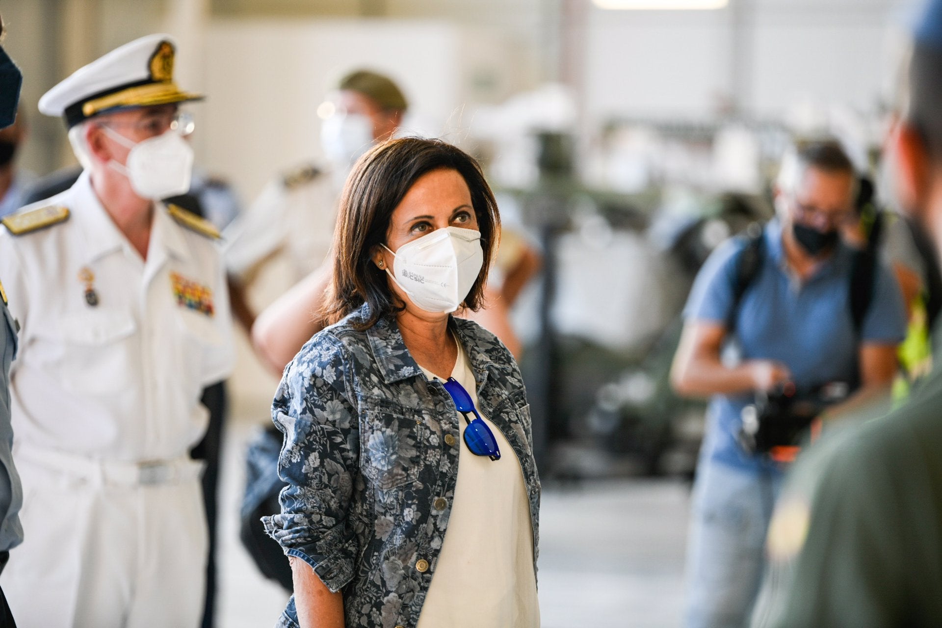 La ministra de Defensa visita la Brigada 'Extremadura' XI en la Base General Menacho La ministra de Defensa visita la Brigada 'Extremadura' XI en la Base General Menacho