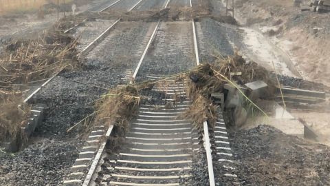 Los daños también han afectado a otras líneas de tren, como al AVE Madrid-Toledo