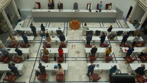 El debate sobre las competencias para recuperar el Mar Menor se traslada a la Asamblea El debate sobre las competencias para recuperar el Mar Menor se traslada a la Asamblea