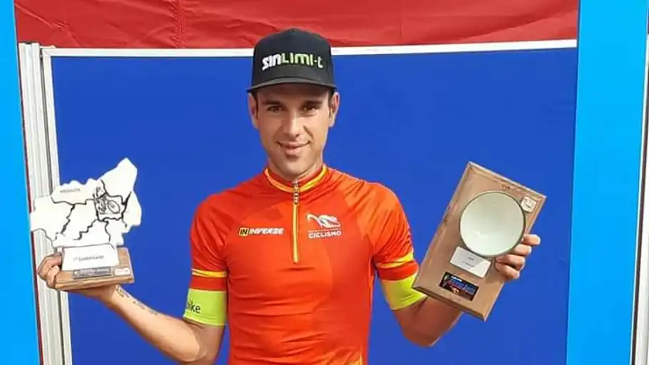 Francisco Herrero, ciclista Segoviano Ganador del Open de España de XCUM