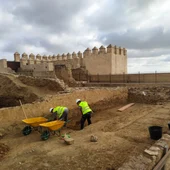 Se reanudan las excavaciones en los yacimientos de la Alcazaba de Badajoz Se reanudan las excavaciones en los yacimientos de la Alcazaba de Badajoz