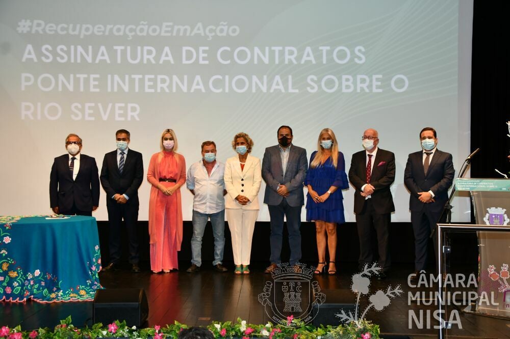 La firma del convenio entre el Gobierno luso y la Cámara Municipal de Nisa anuncia la cada vez más próxima construcción del puente sobre el río Sever La firma del convenio entre el Gobierno luso y la Cámara Municipal de Nisa anuncia la cada vez más próxima construcción del puente sobre el río Sever