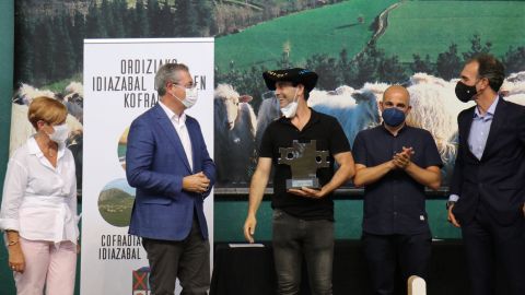 Ganador del concurso de queso de Ordizia