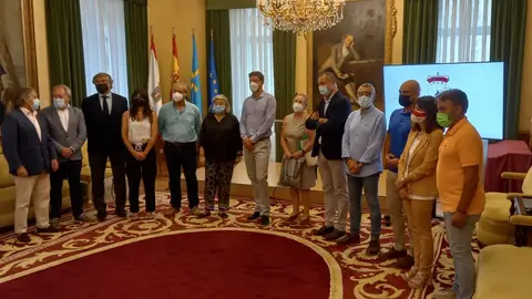 Homenaje a Pablo Carreño en el Ayuntamiento de Gijón Homenaje a Pablo Carreño en el Ayuntamiento de Gijón